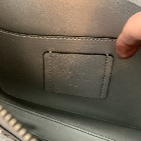 NWT DKNY silver cross body bag I CAN MEASURE FOR YOU ! - Picture 5 of 8